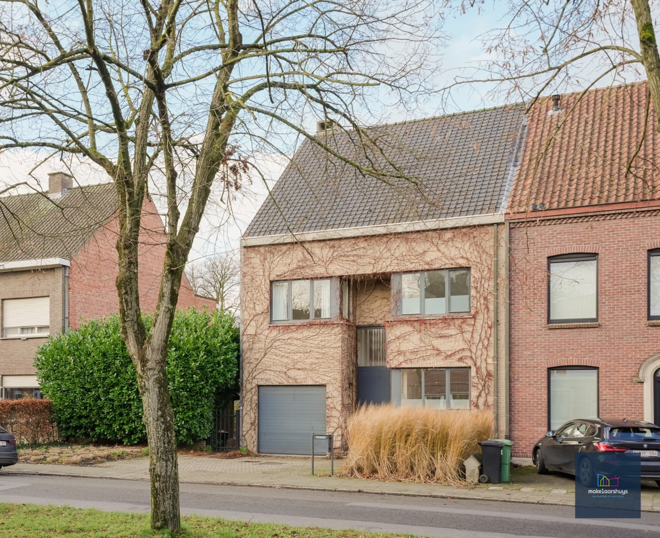 Ruime woning met zicht op het Claeys Bouüaertpark 