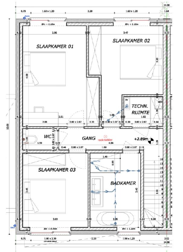 Halfopen nieuwbouwwoning met 3 slaapkamers te Koekelare 
