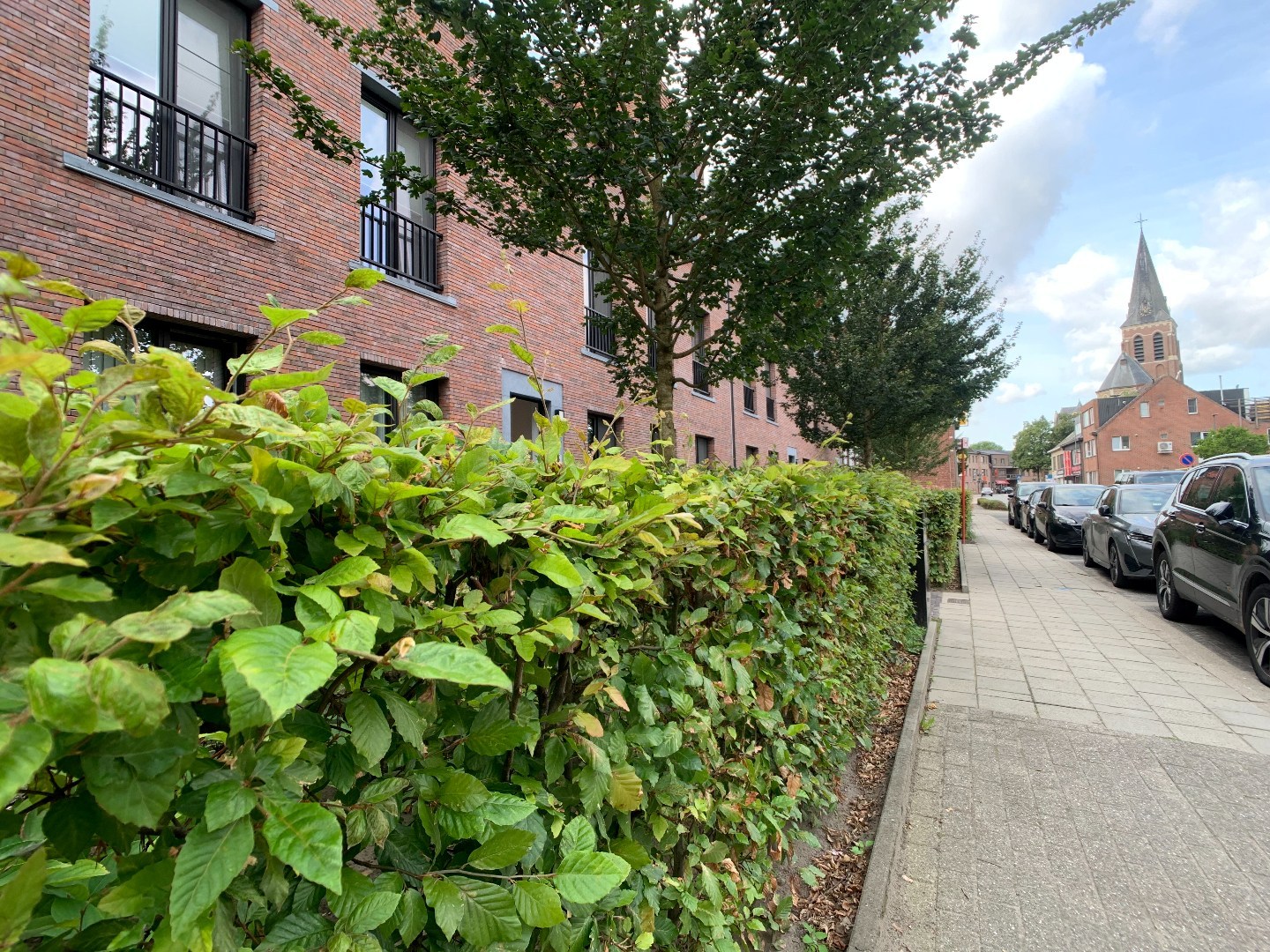 Recent gelijkvloers appartement met tuin, 2 slaapkamers en dressing 