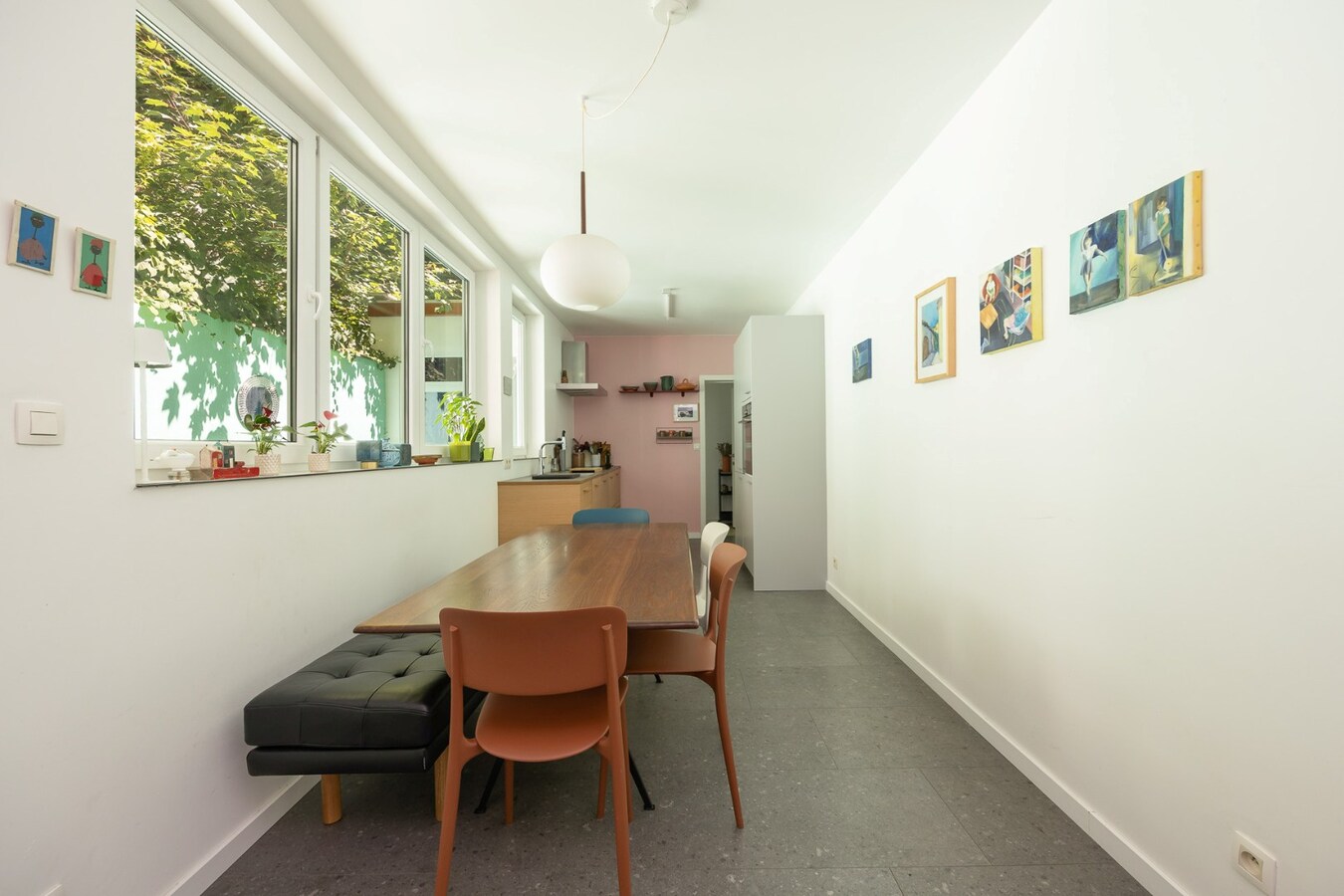 Gerenoveerd gelijkvloers appartement met stadstuin! 