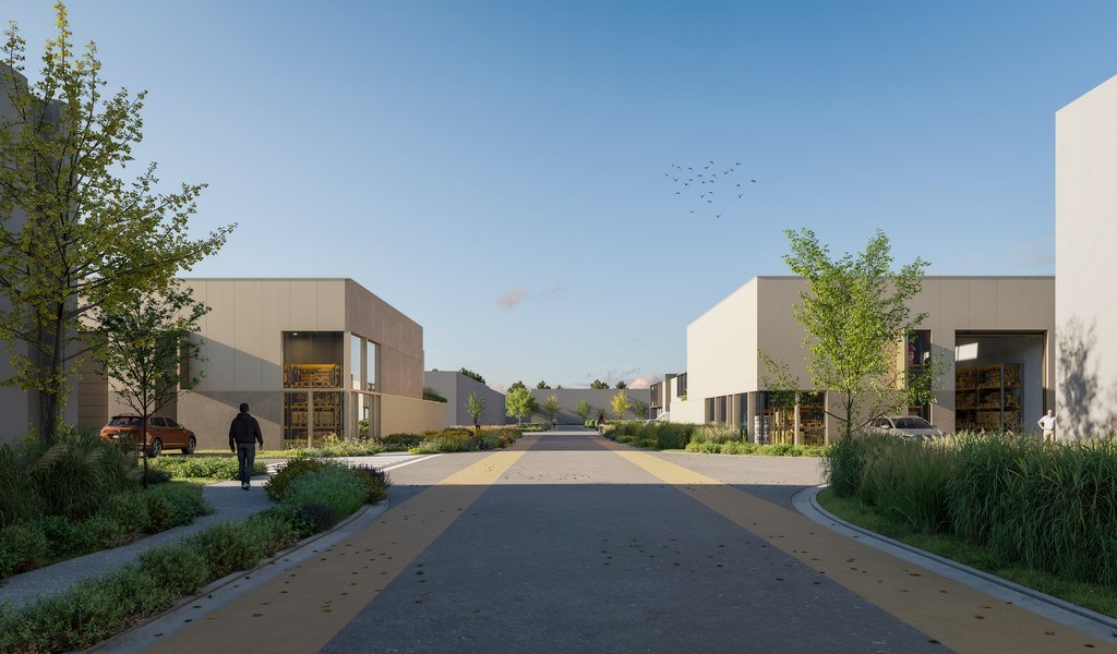 Nieuwbouw loodsen te koop in Cesar Business Park te Bornem