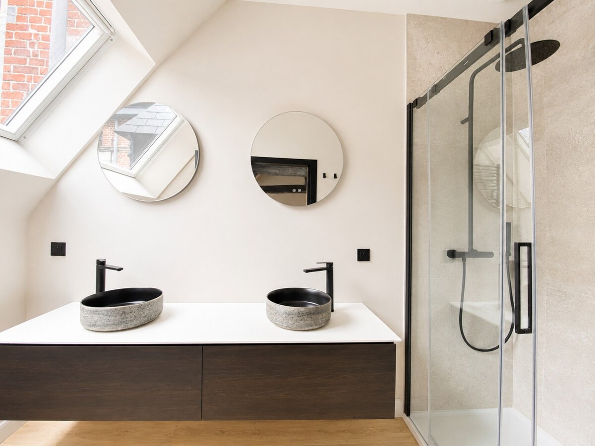 Duplex au charme d'une petite maison en plein coeur de Tournai ! 