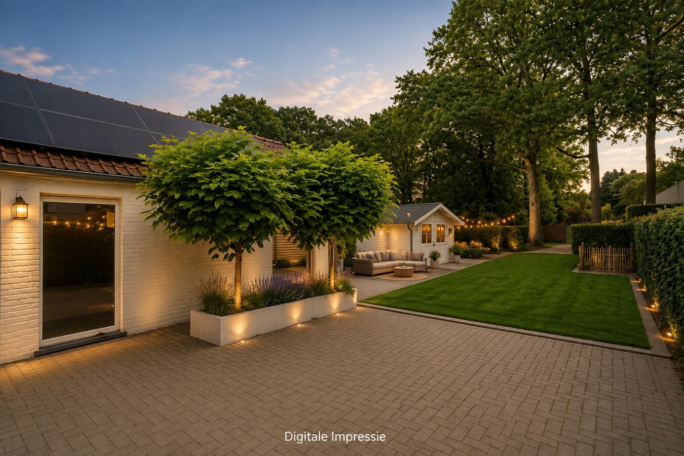 Authentieke charme, hedendaags wooncomfort met landelijke tuin. 