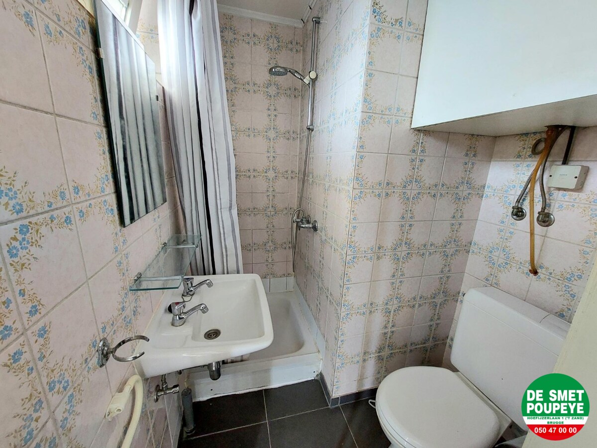 Ruime studio met terras 