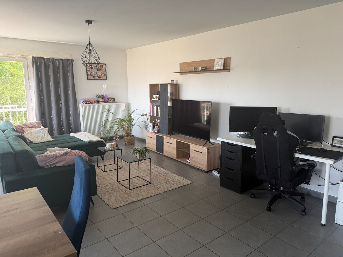Centraal gelegen appartement in Roeselare met 2 slaapkamers 