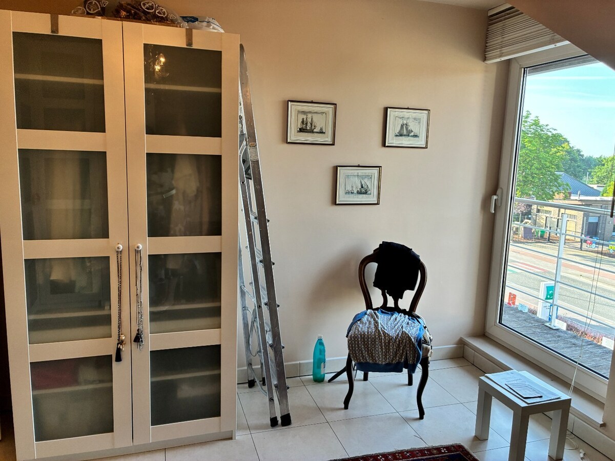 3 slpk-appartement met zicht op unieke tuin 
