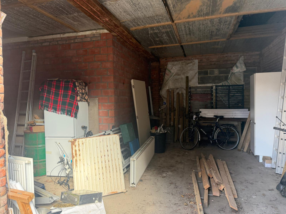 Loods van 39m² te huur - ideaal als opslagruimte 