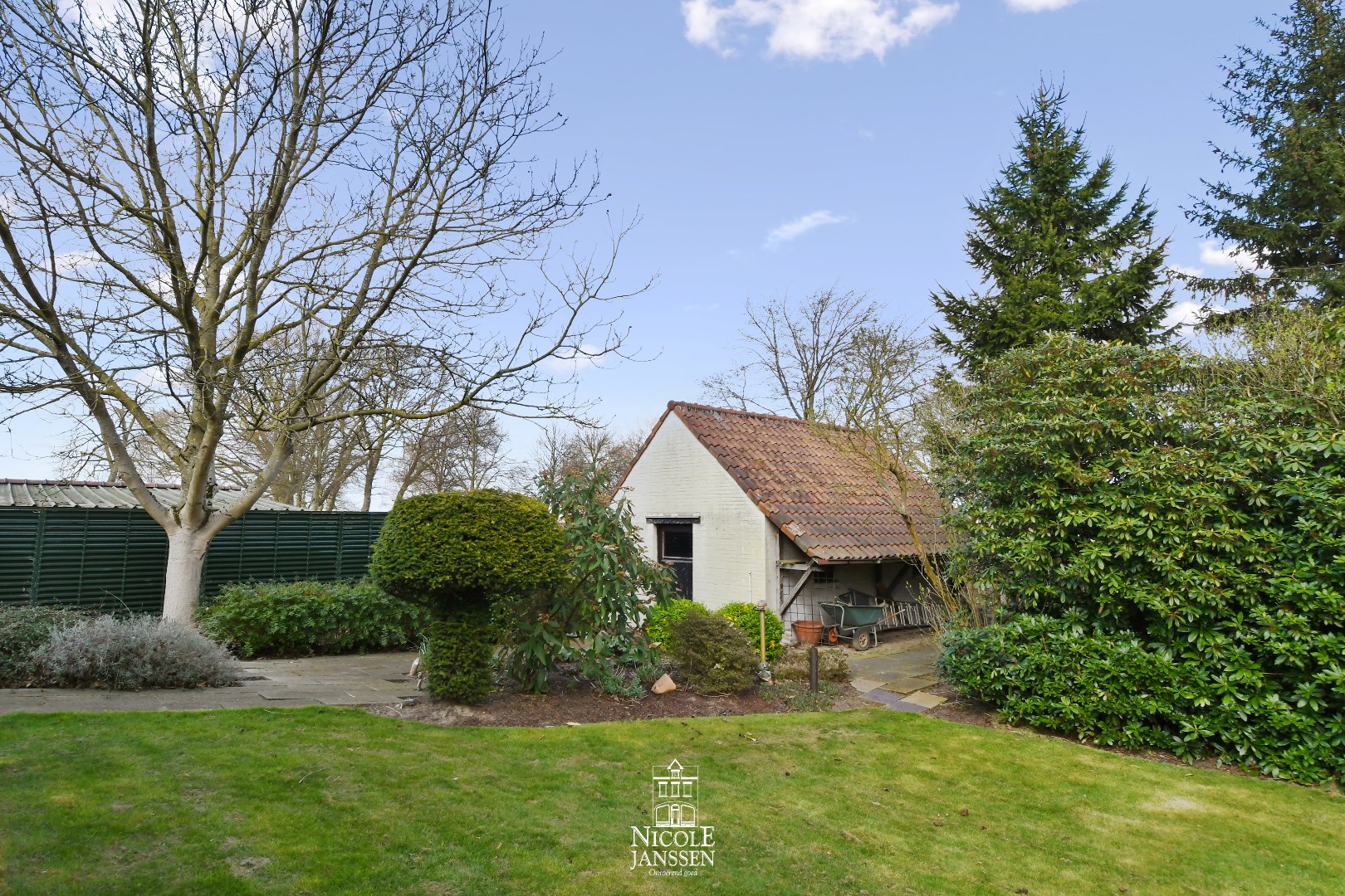 Buitenberging voor extra opslagruimte 