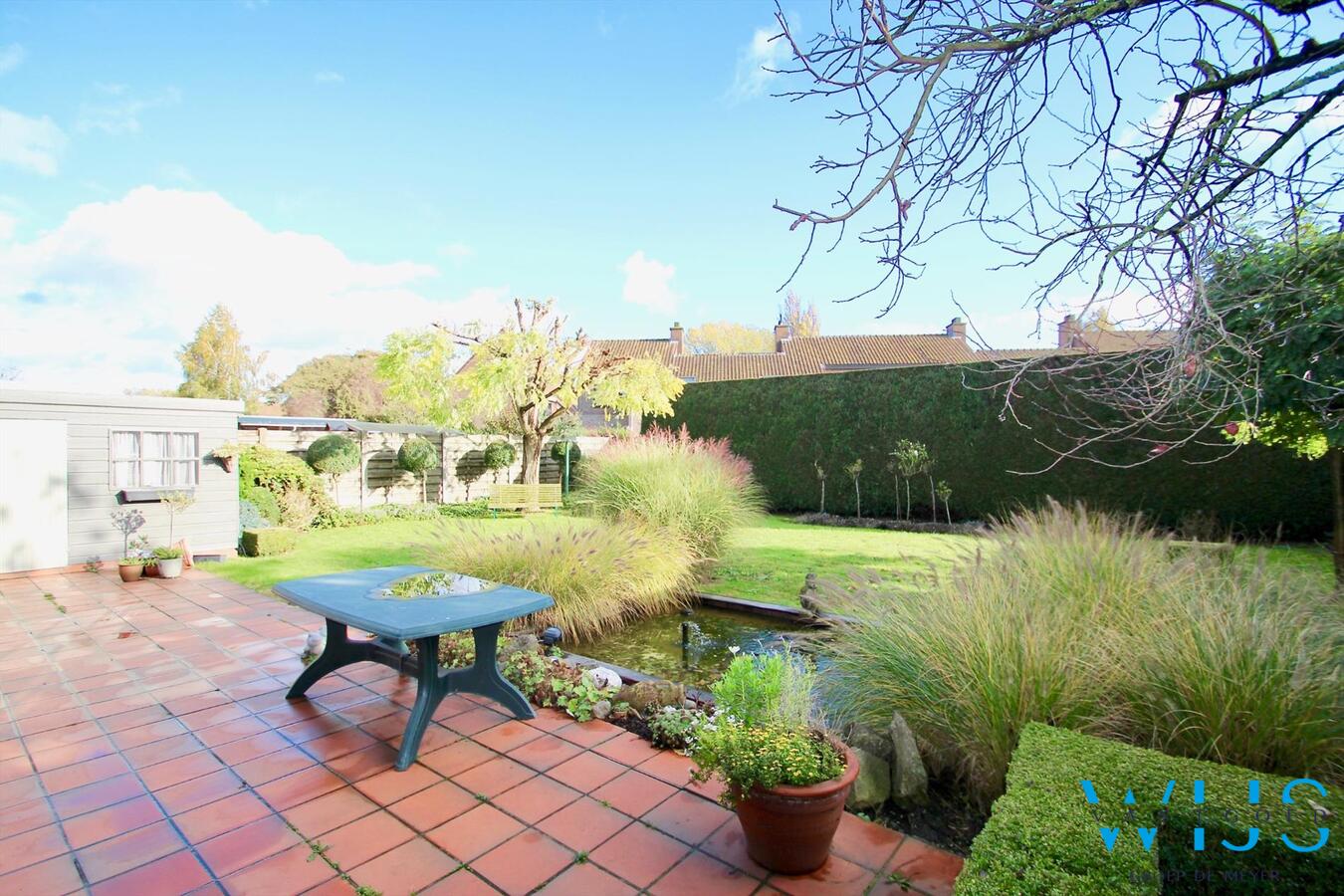 Volwaardig woonhuis met zongerichte tuin op absolute toplocatie in Ertvelde! 