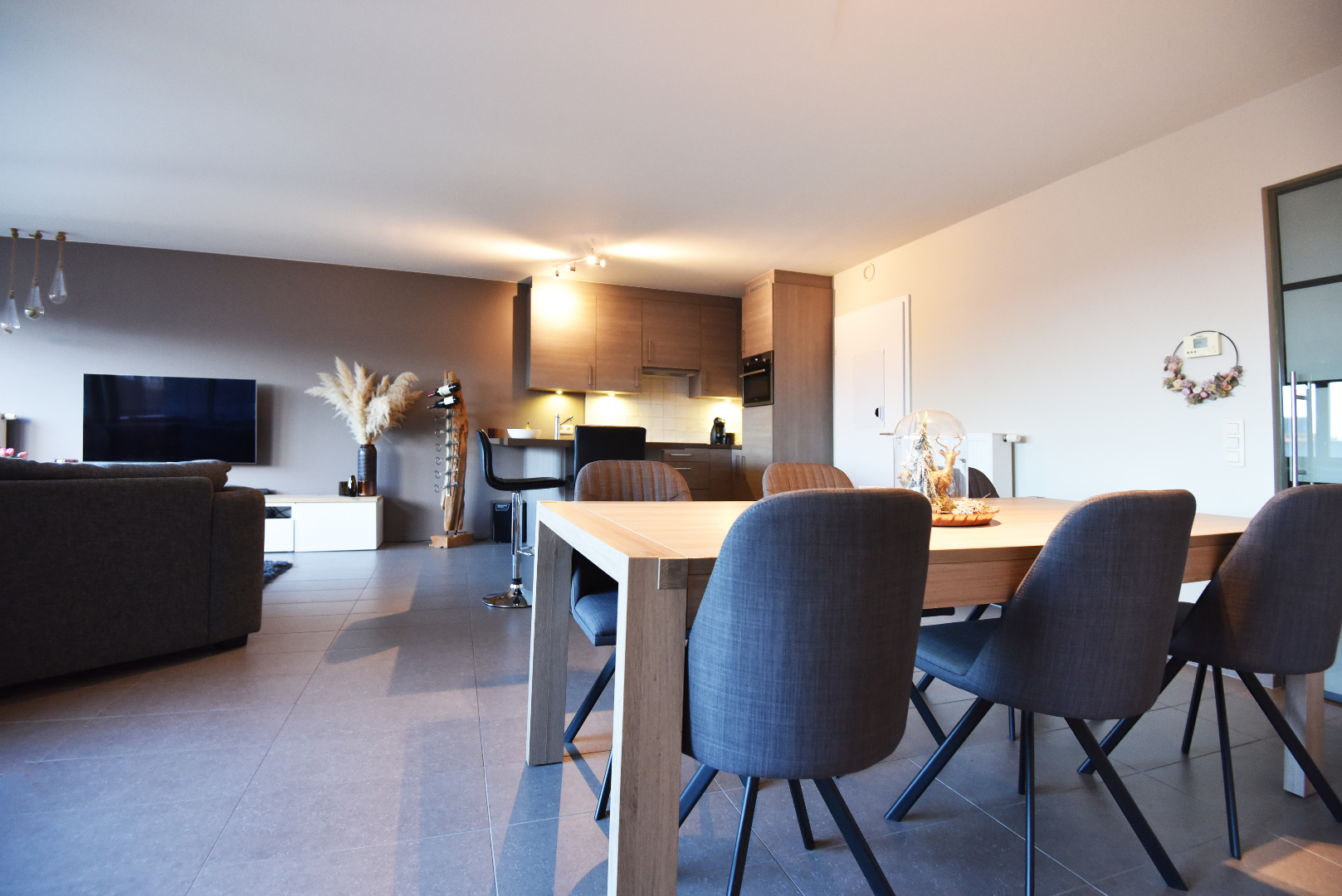 Ruim duplex app. 3 slpks en terras te Maldegem centrum 