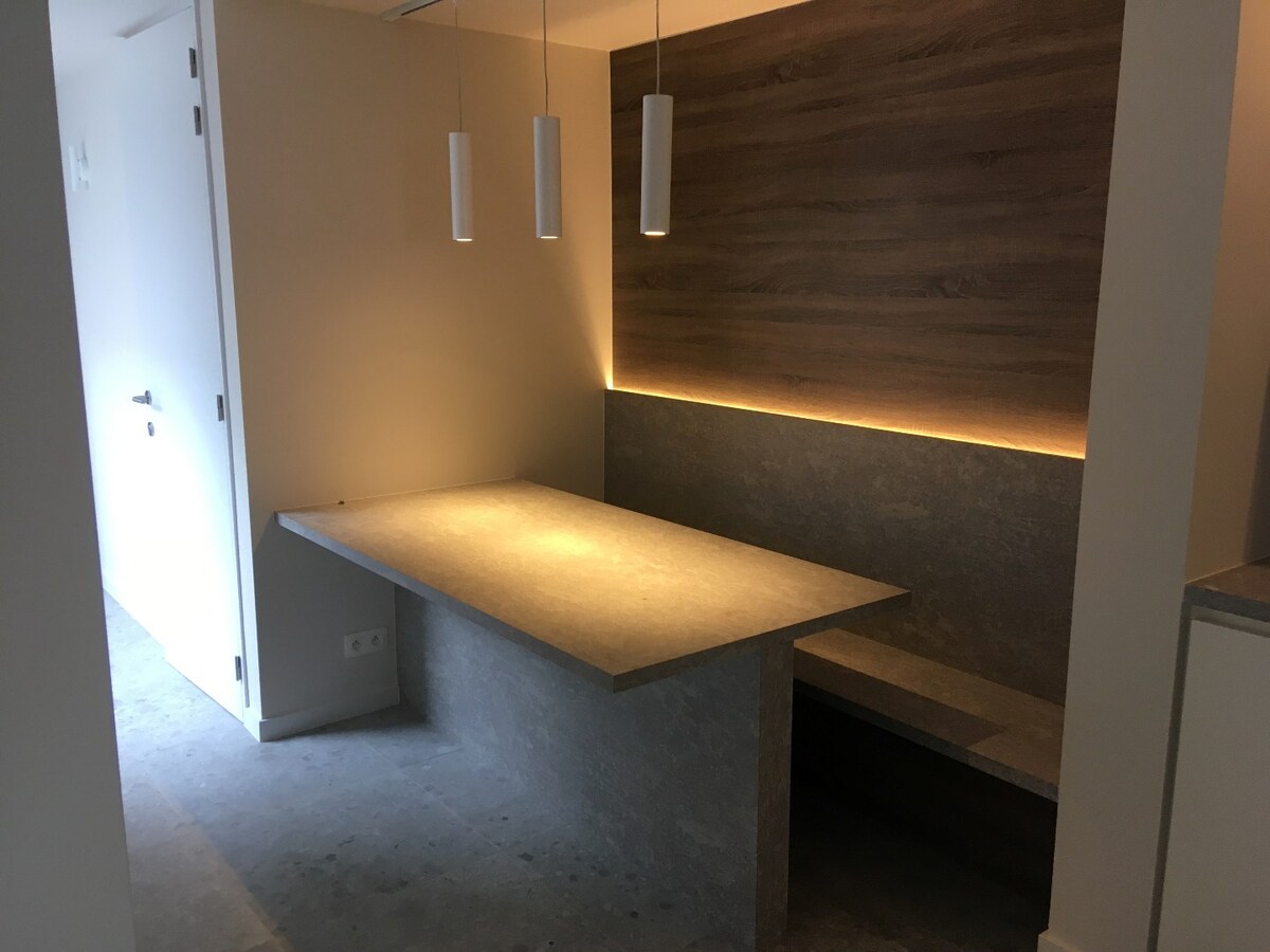 Appartement rénové au rez-de-chaussée avec vue sur mer à Koksijde 