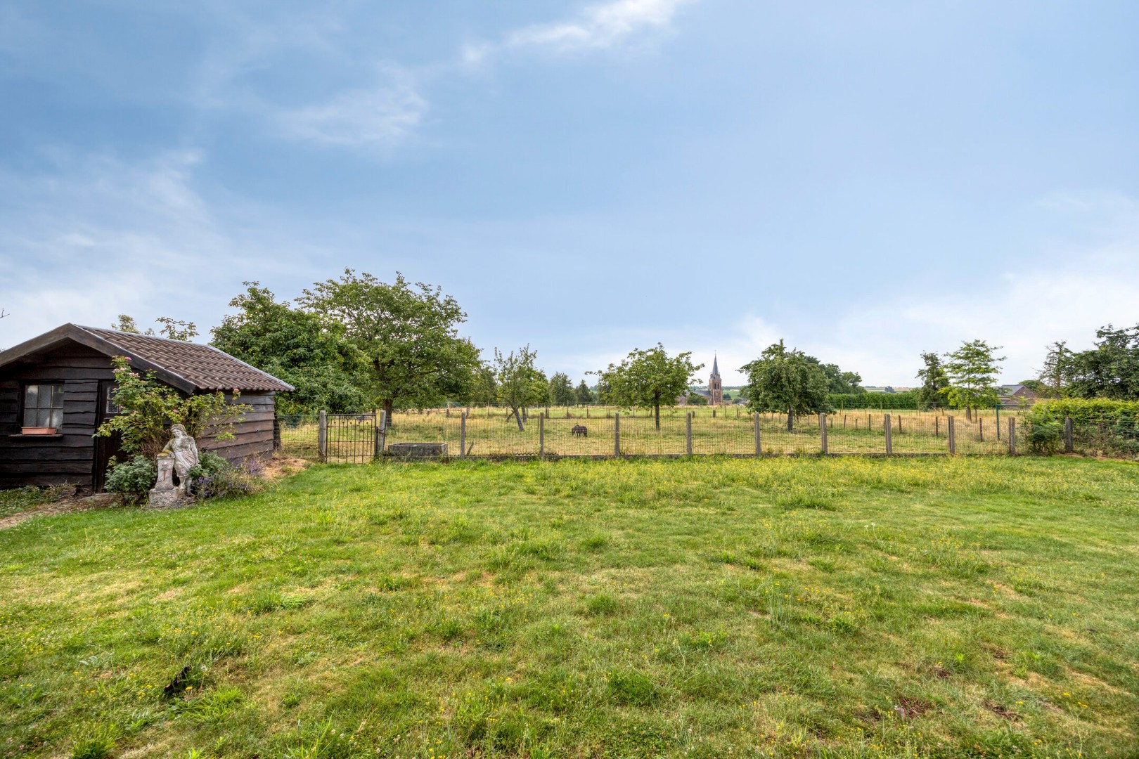 Tuin en weide