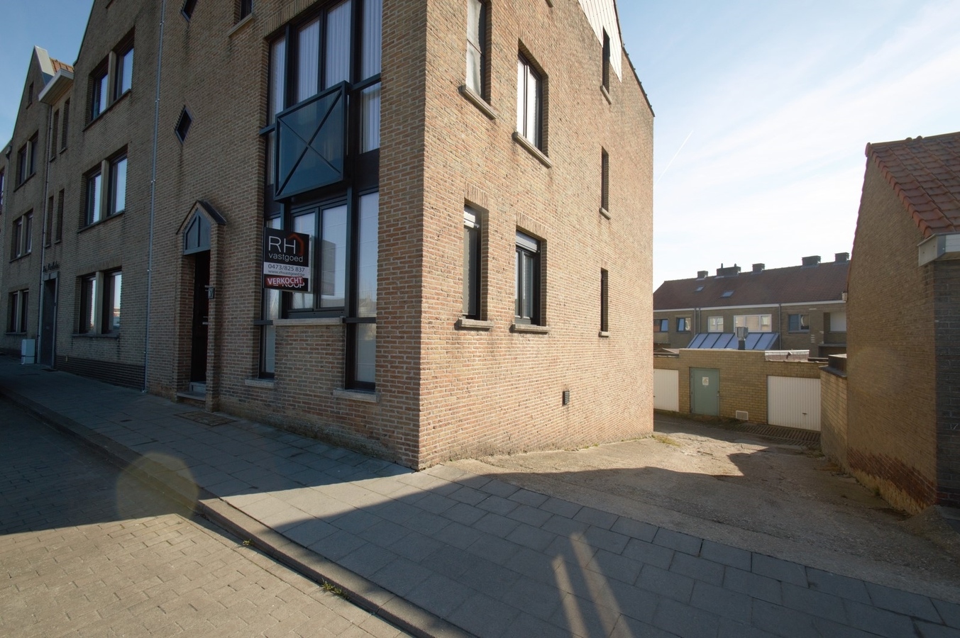 Garage langs de Meeuwenstraat - Zeebrugge 