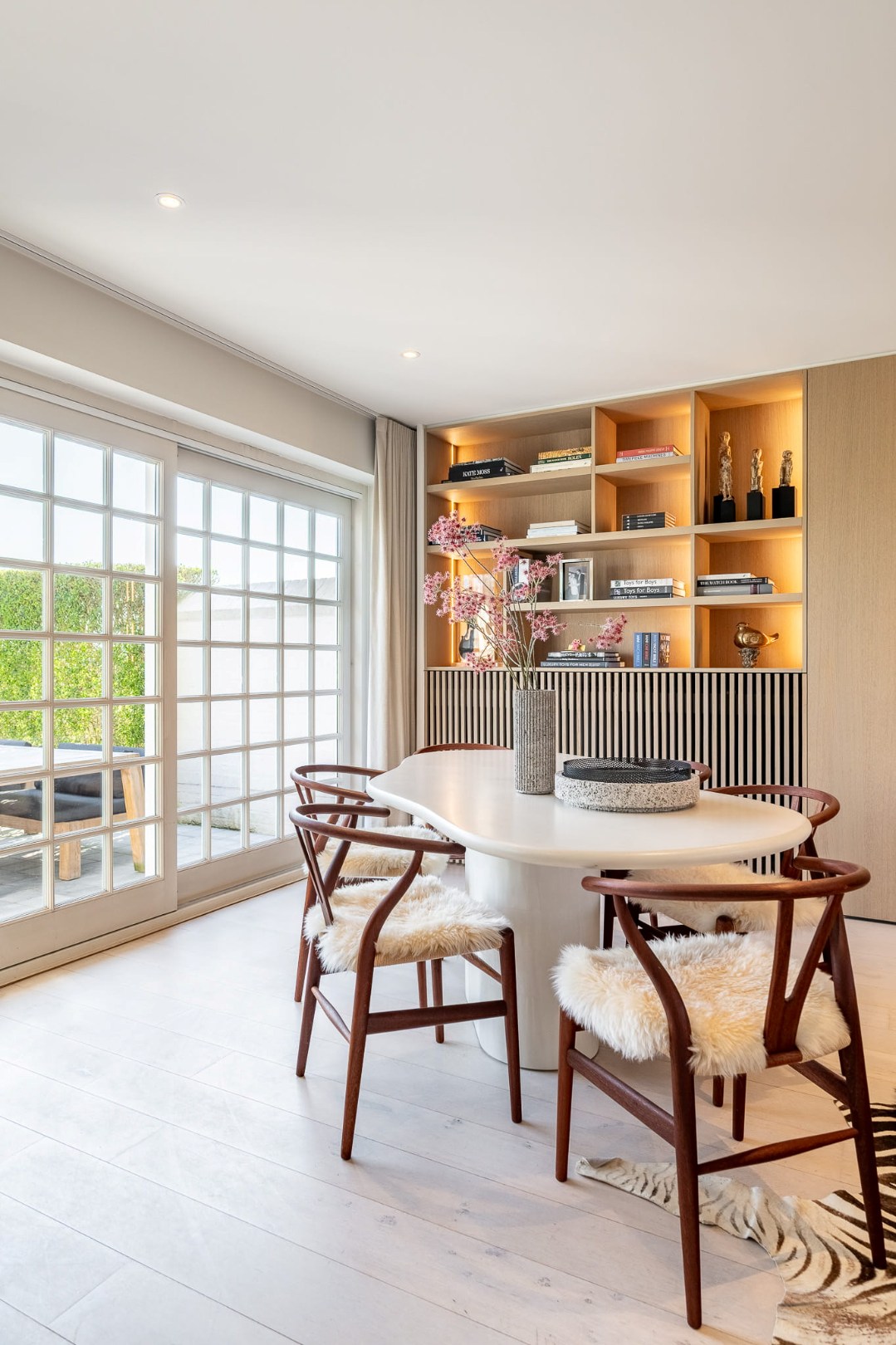 Maison récemment rénovée à vendre avec une vue magnifique sur les polders. 
