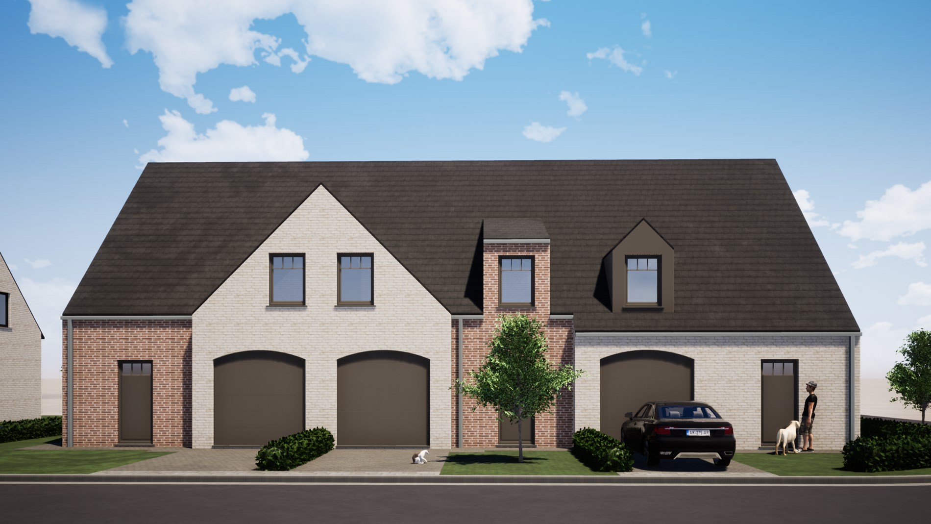 Prachtige nieuwbouwwoningen in landelijke stijl! 