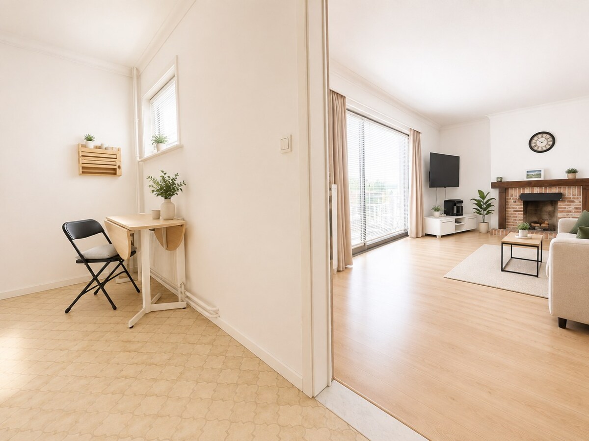 Lichtrijk instapklaar appartement EPC B  te Kuurne met 3 slaapkamers en autostaanplaats! 