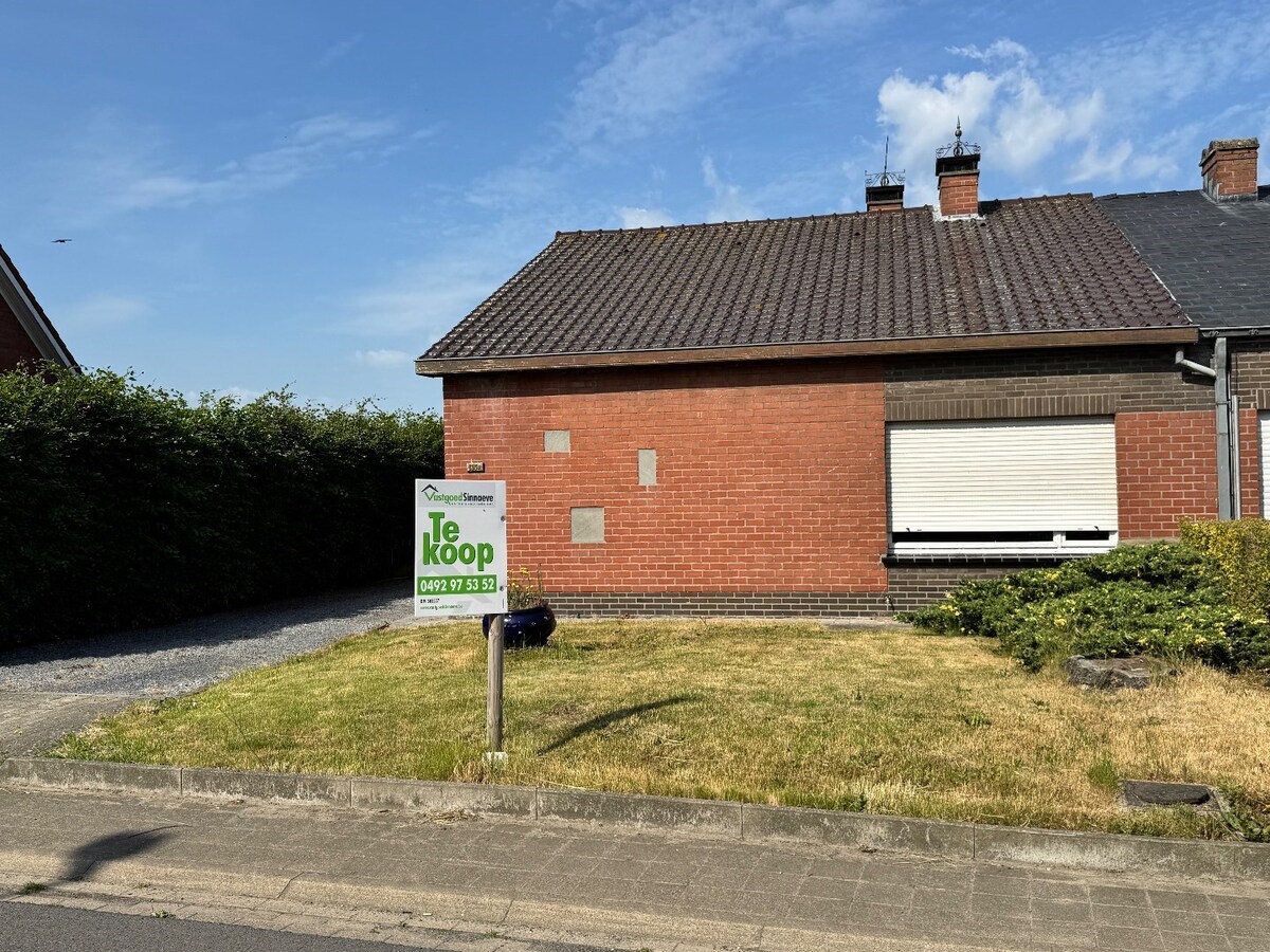 Woning te Ichtegem op een grondperceel van 936m² 