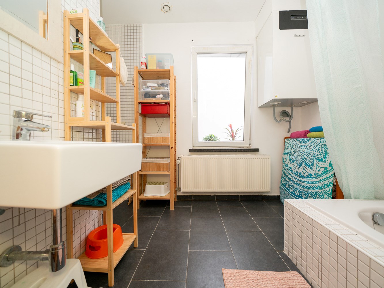 Recent 2-kamer gelijkvloersappartement met 2 terrassen 