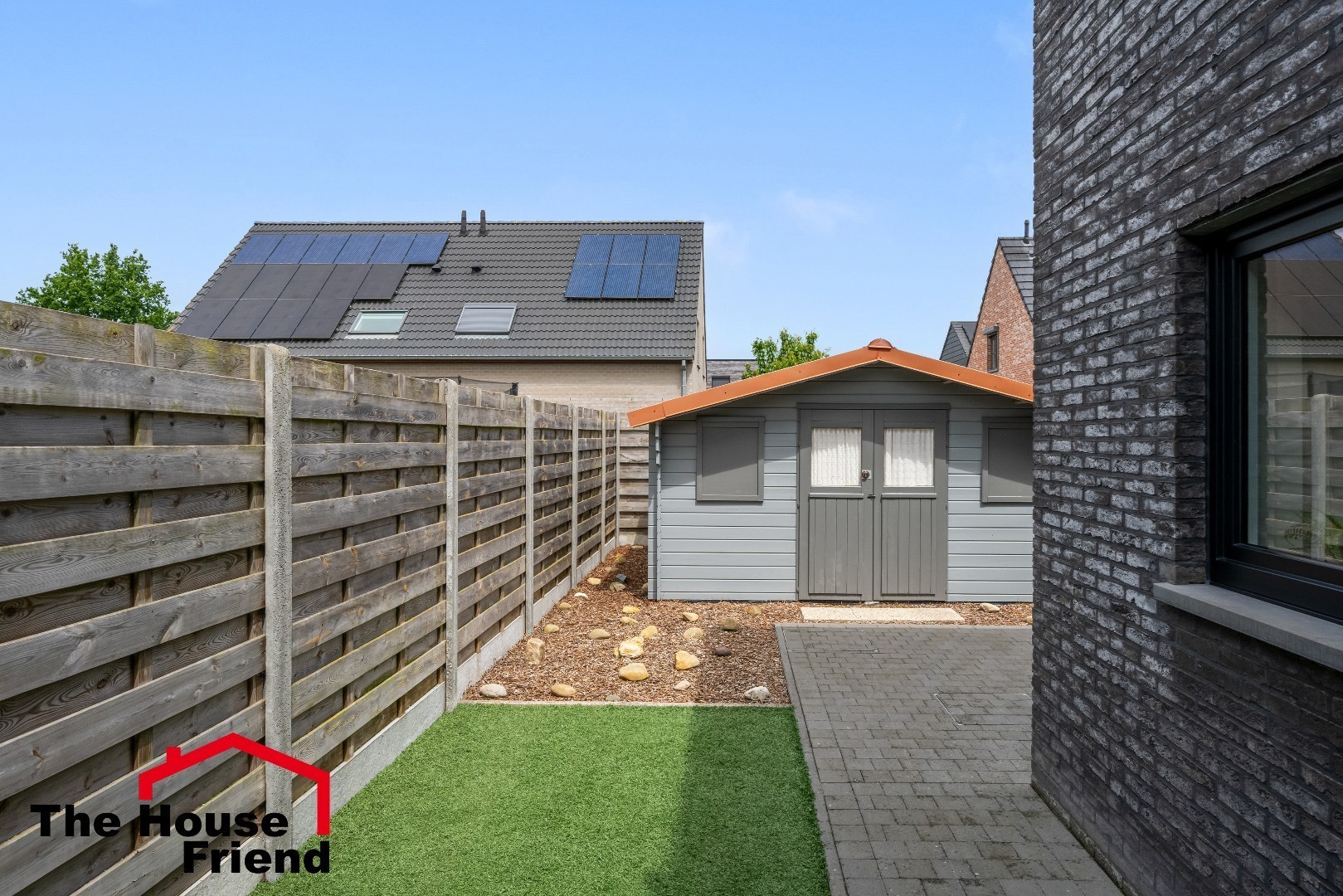 Zijkant woning