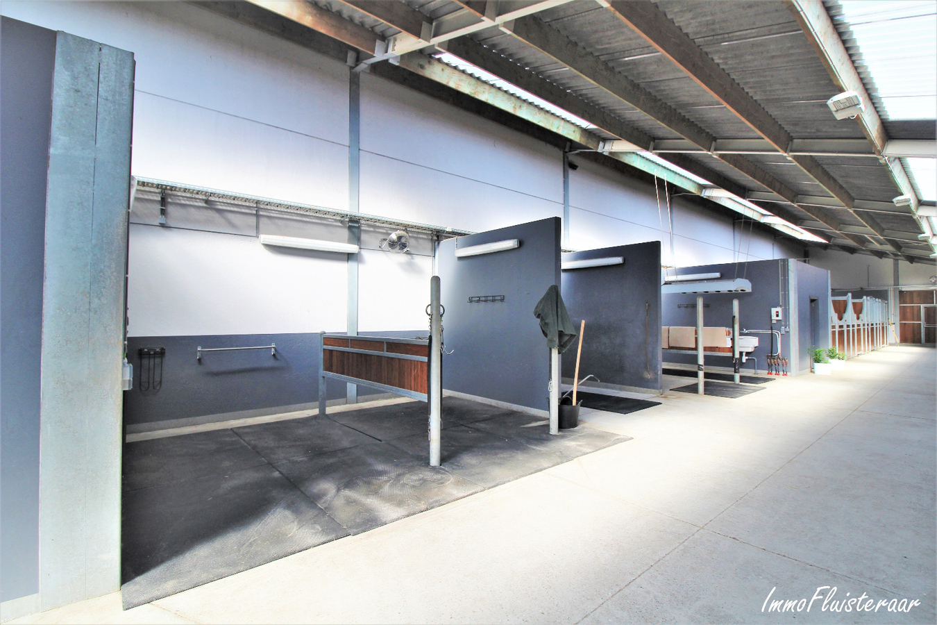 Professional recently built equestrian center on more than 3ha at Hannut (Luik/Liège; Belgium) 