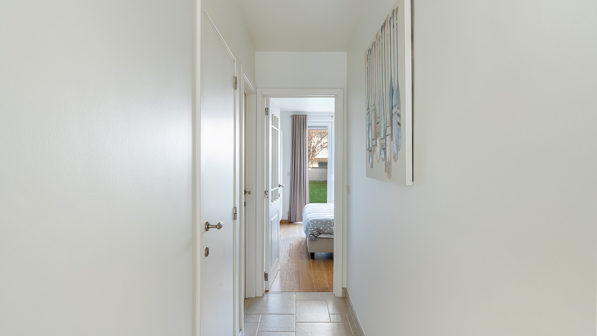 Appartement lumineux au rez-de-chaussée avec grand jardin ensoleillé à Knokke (avec possibilité d'achat d'une place de parking intérieure) 