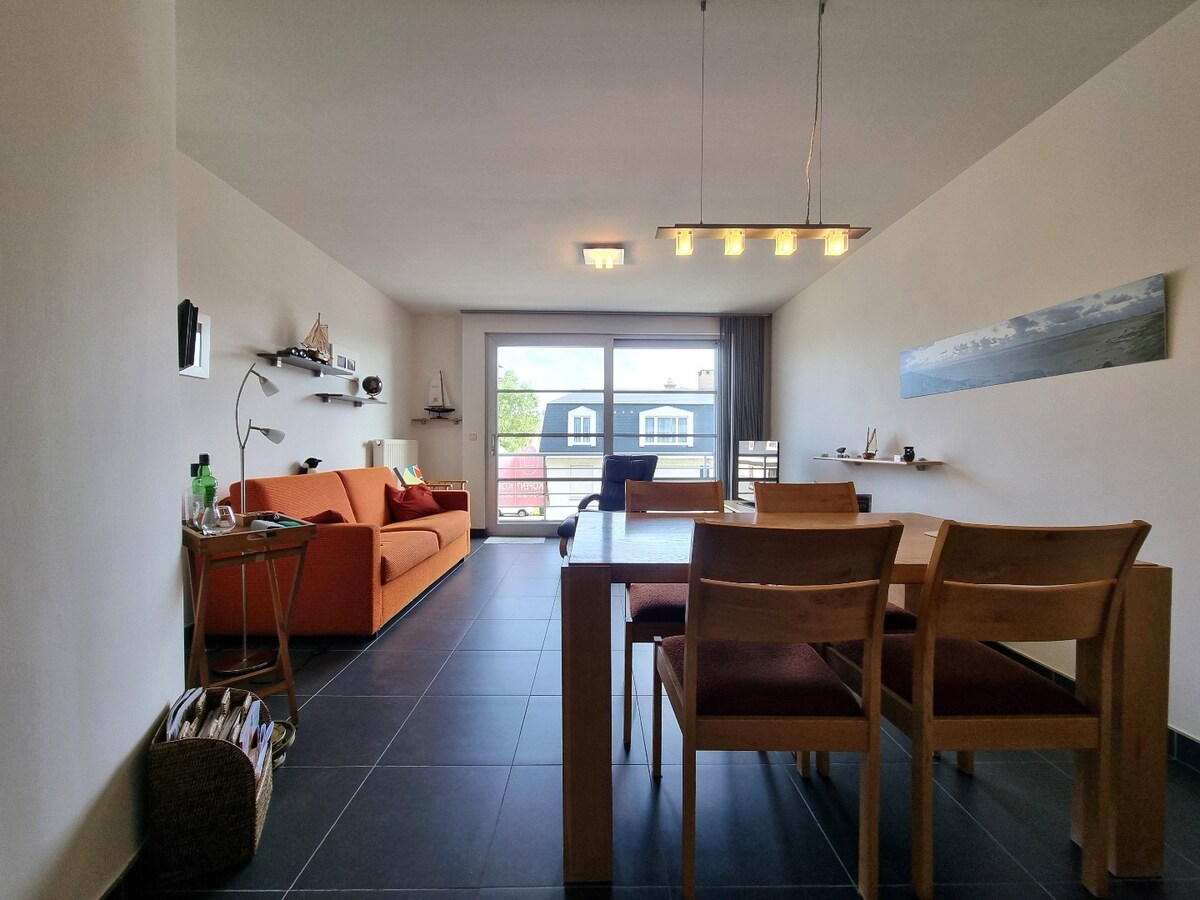 Tof appartement met één slaapkamer te Zeebrugge-Strand 