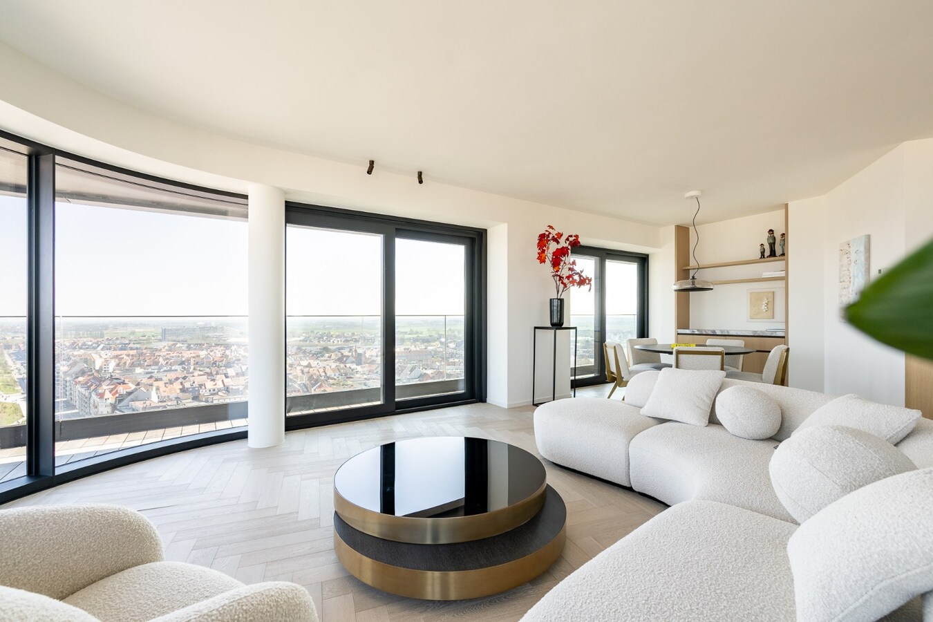 Eén van de hoogsgelegen appartementen van Knokke-Heist met magnifieke zichten 