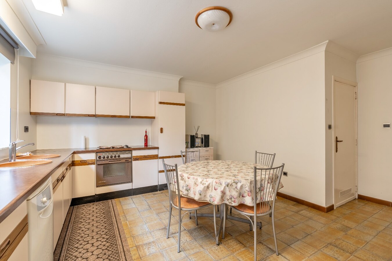 Gelijkvloers appartement met 1 slaapkamer 