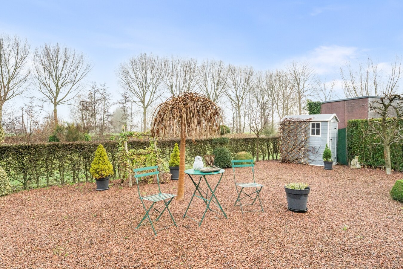 Charmante villa met open zicht in doodlopende straat te Sijsele 