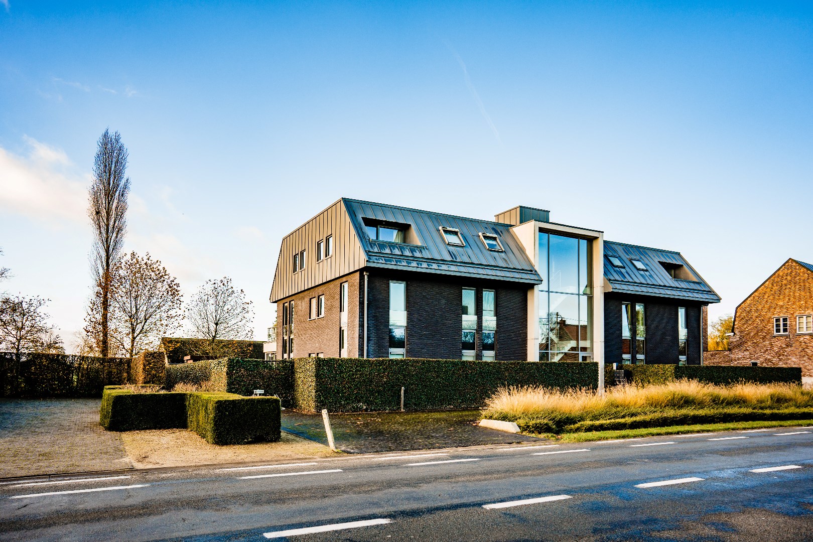 Exclusieve penthouse 151m² landelijk gelegen te Lembeke 