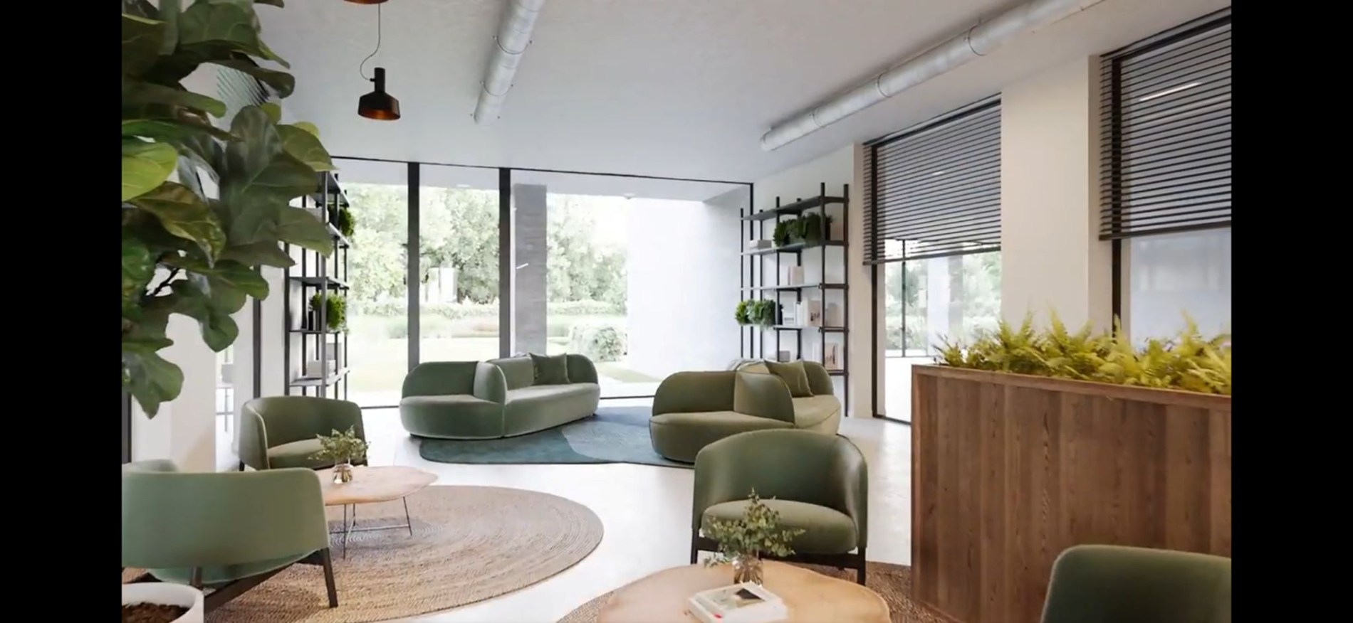 Nieuwbouw kantoor en winkelruimte te koop in Oostakker