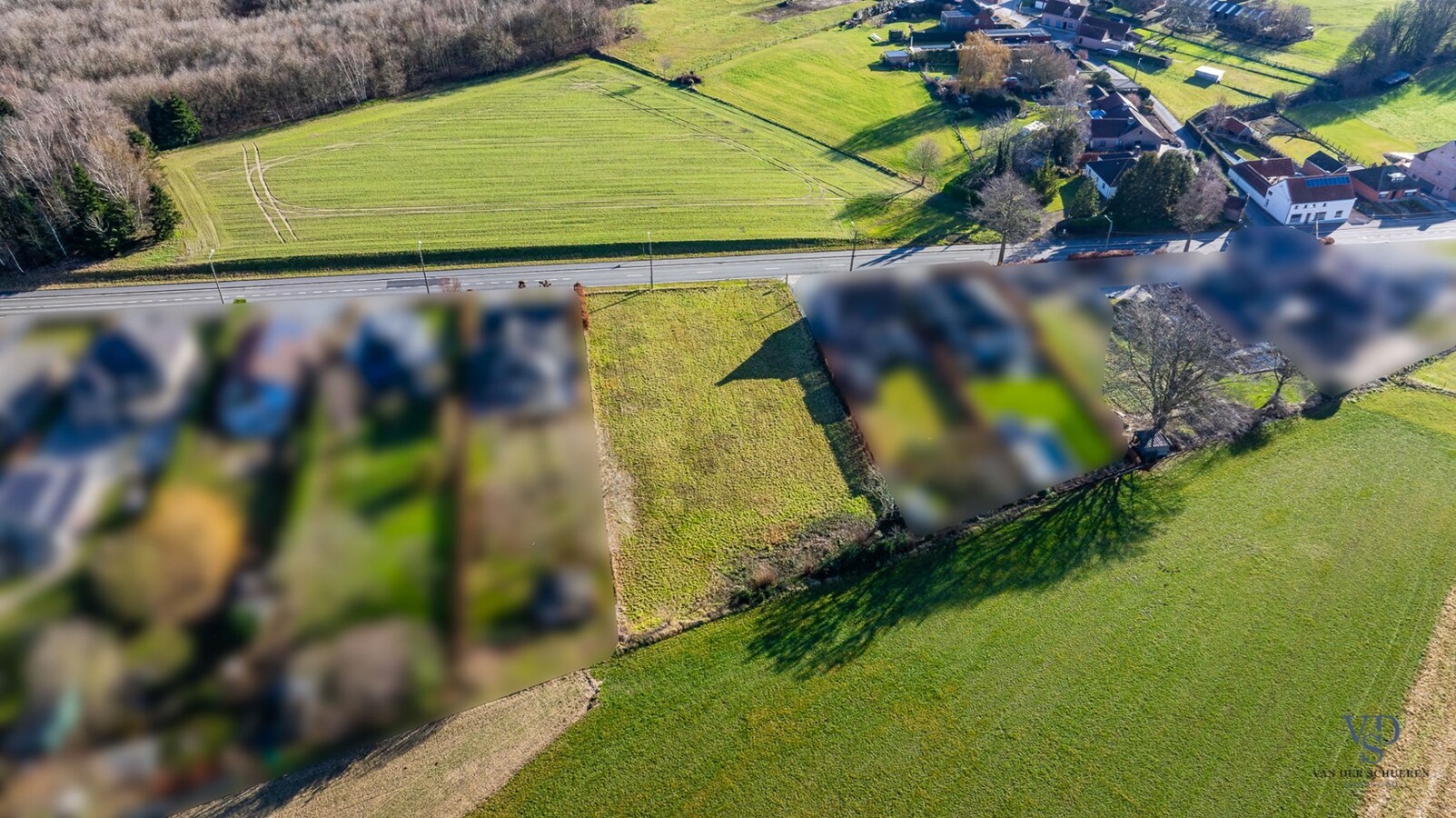 Unieke bouwgrond voor open bebouwing. 