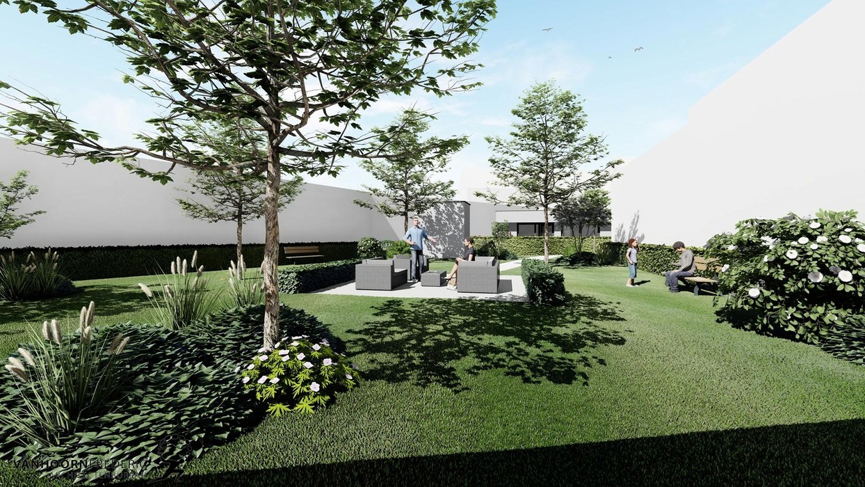 Gelijkvloerse appartement te huur in centrum Torhout met ondergrondse garage! 