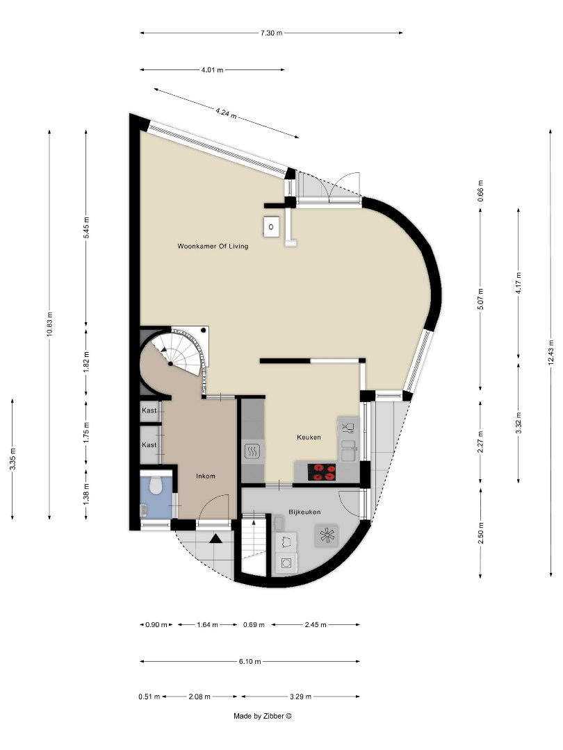 Instapklare half open bebouwing met 4 slaapkamers, tuin en terras in Herent op een perceel van 915m²! – EPC 100 kWh/m² - bewoonbare opp. 177 m² 