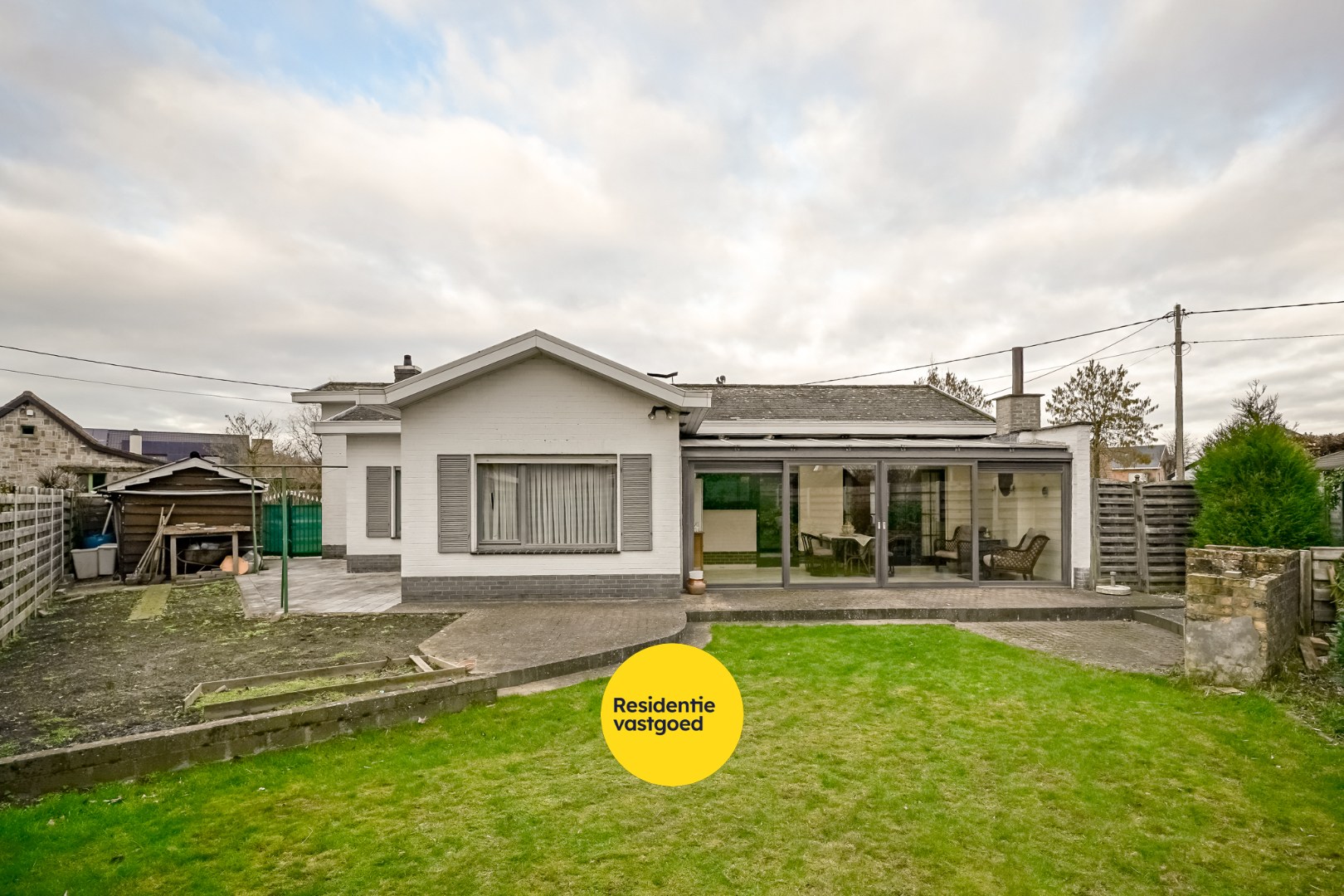 Vrijstaande bungalow in hartje Oudenburg. 