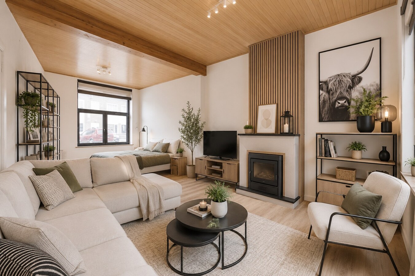 Centrumwoning met 4 slaapkamers en zonnige tuin te Moen! 
