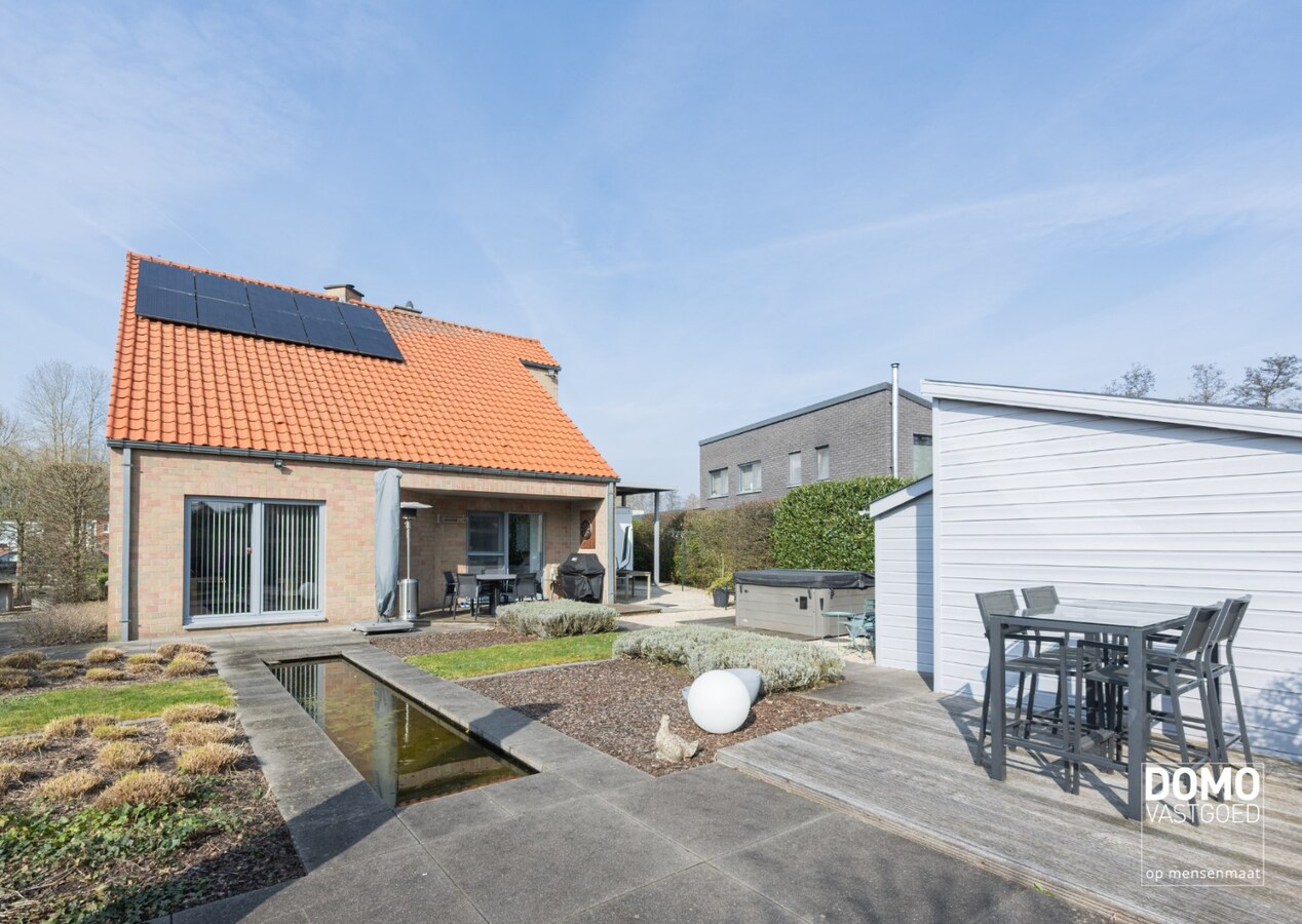Elegante open bebouwing met prachtige tuin en moderne afwerking in Hasselt 
