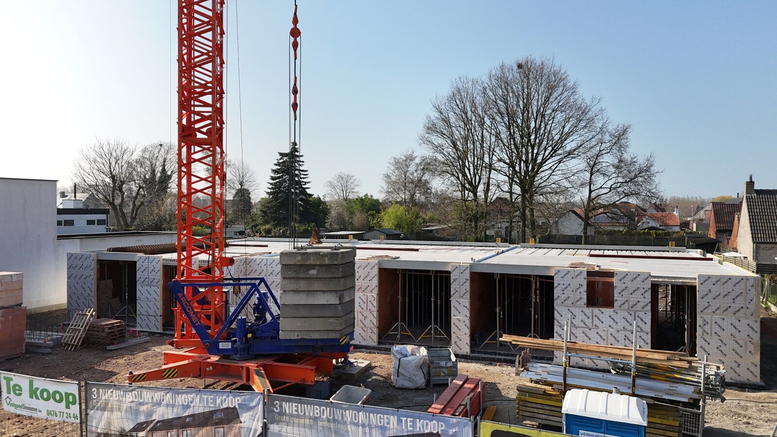 Prachtig afgewerkte nieuwbouwwoningen (BEN) te Koekelare (De Mokker) 