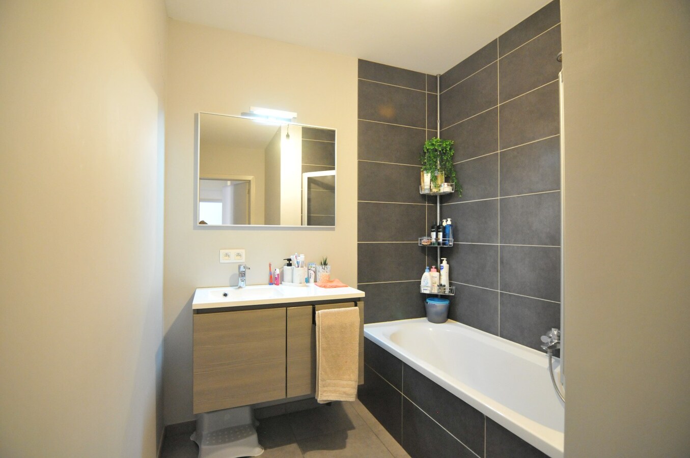 Lichtrijk appartement met garage in centrum Avelgem 