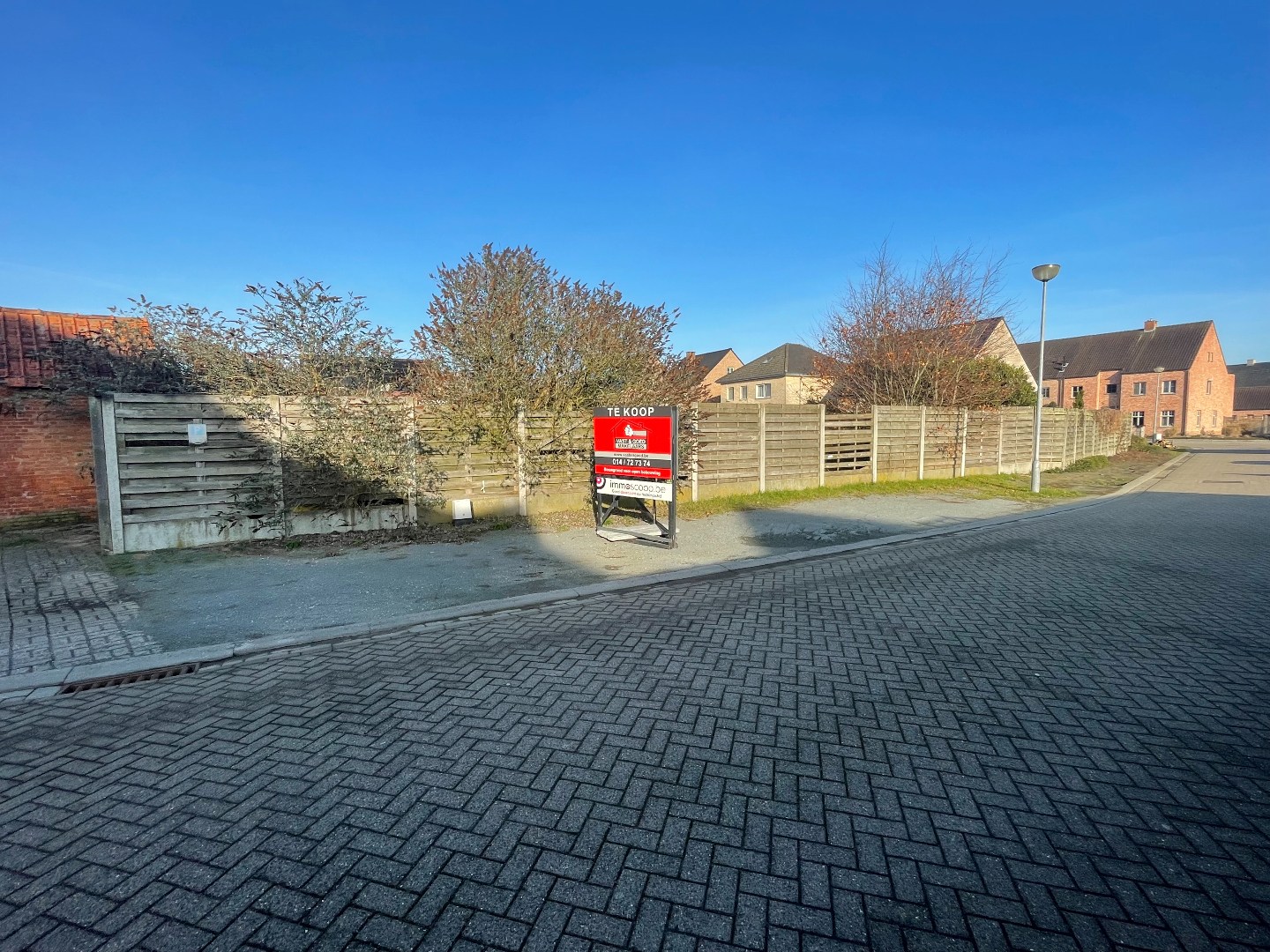 Bouwgrond van 3 are en 68 ca. voor open bebouwing in Westerlo 