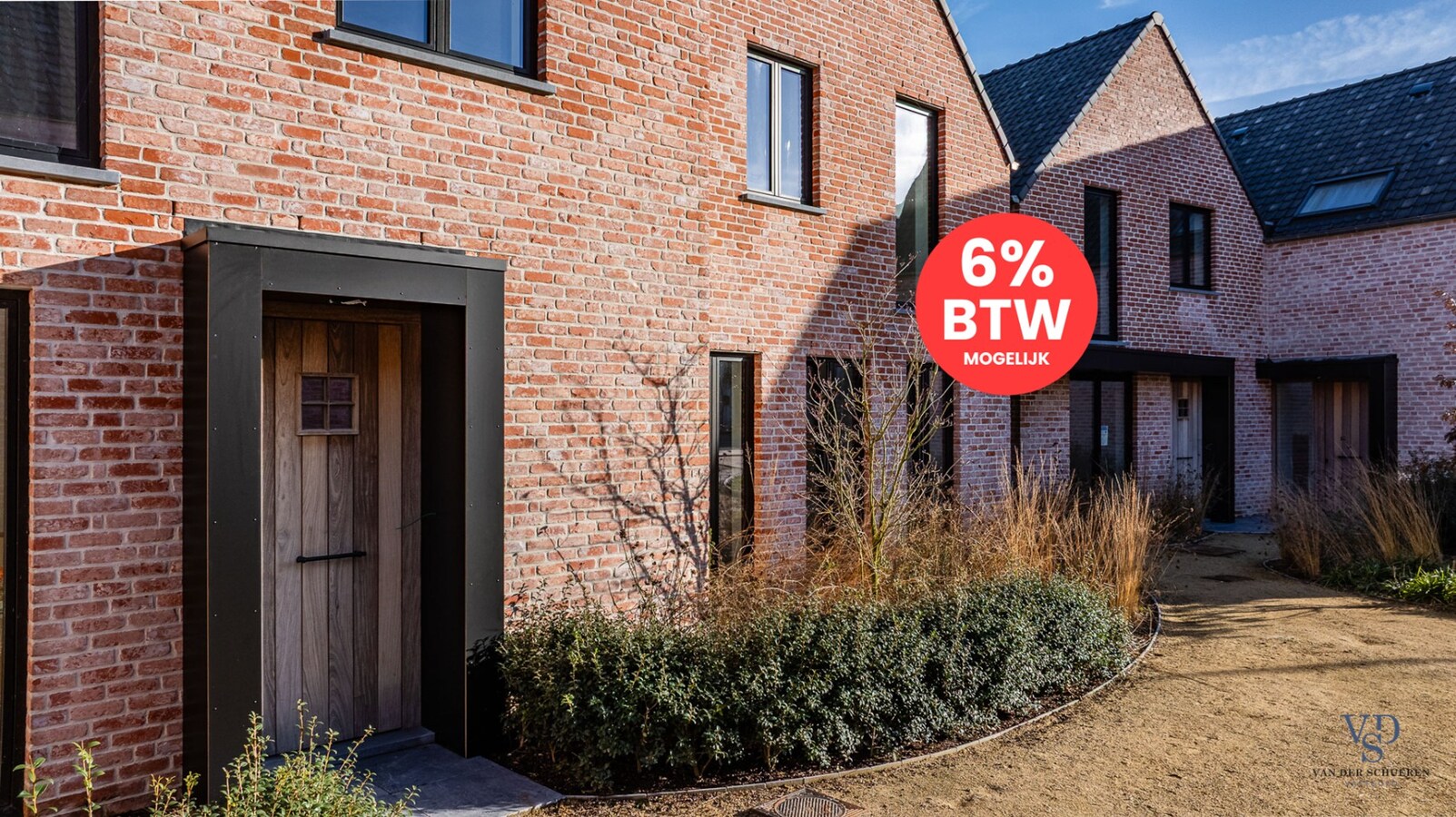 Landelijke nieuwbouwwoning in hartje Dikkelvenne. 