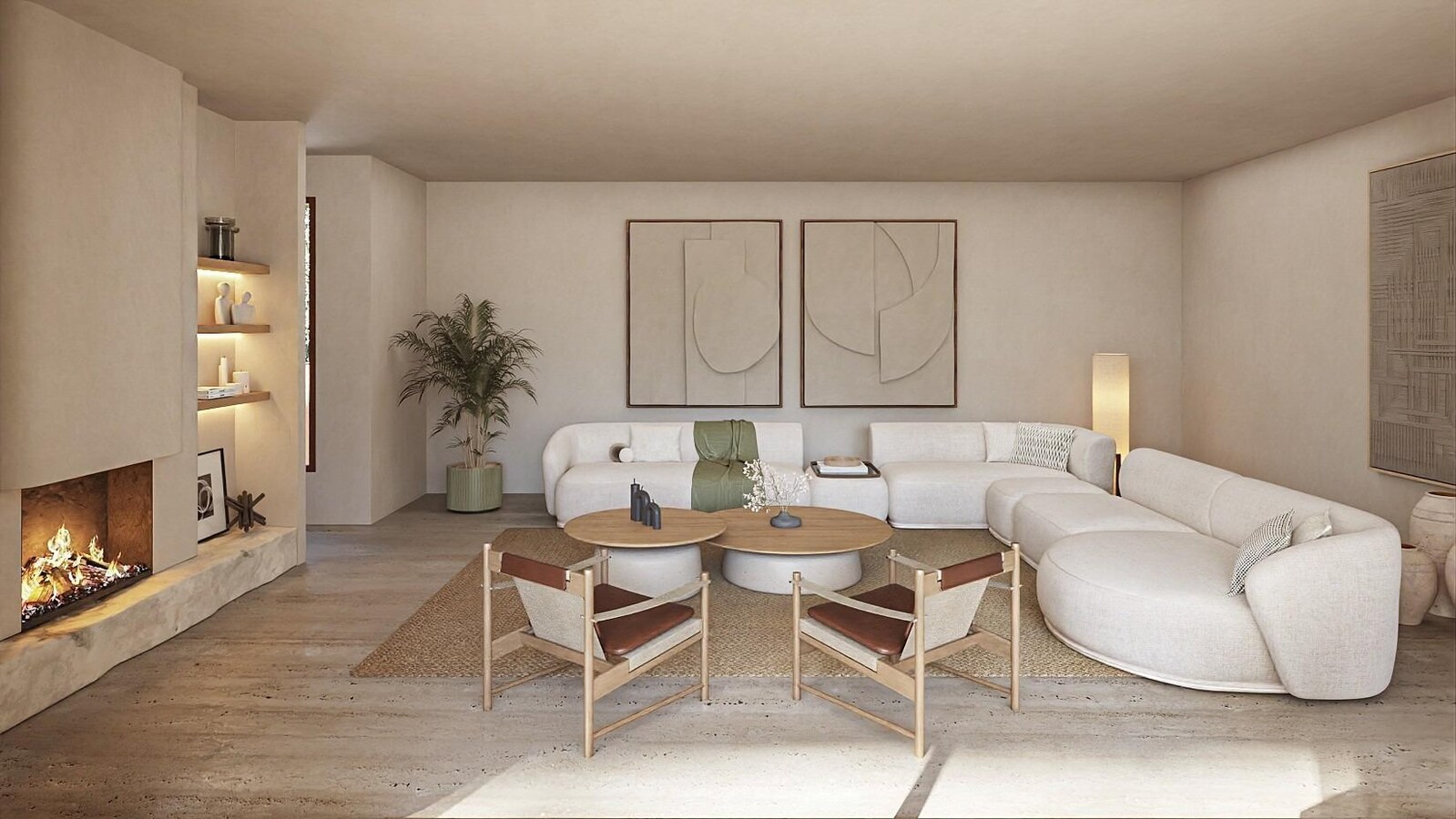 Luxe villa in Ibizaanse stijl in La Fustera - Benissa Costa 