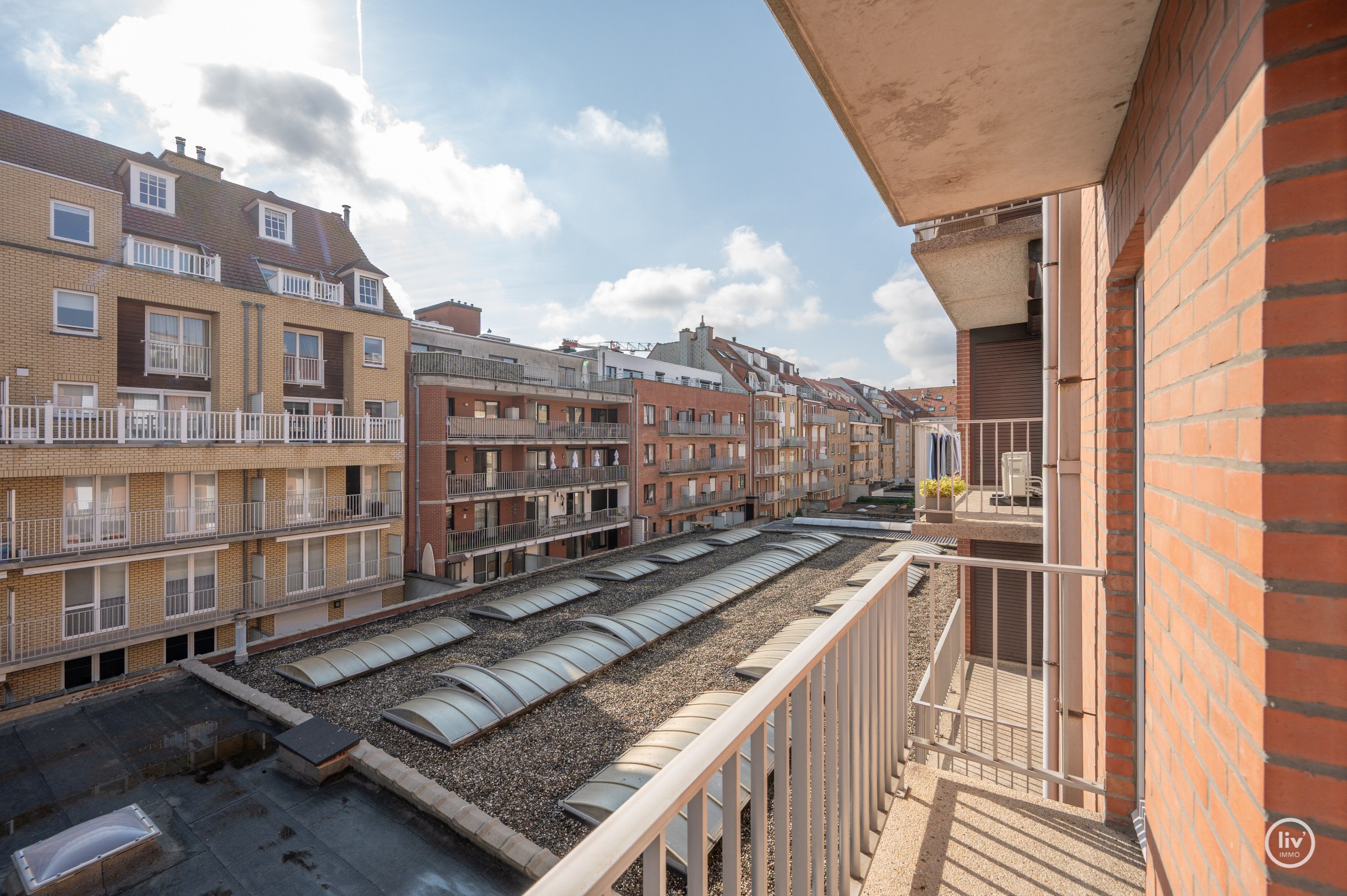 Appartement spacieux et agréable avec 2 chambres à coucher au centre de Knokke 