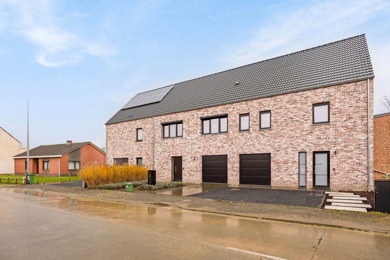 Nieuwbouwwoning van 2021 met 3 slaapkamers in Holsbeek - Energielabel A 