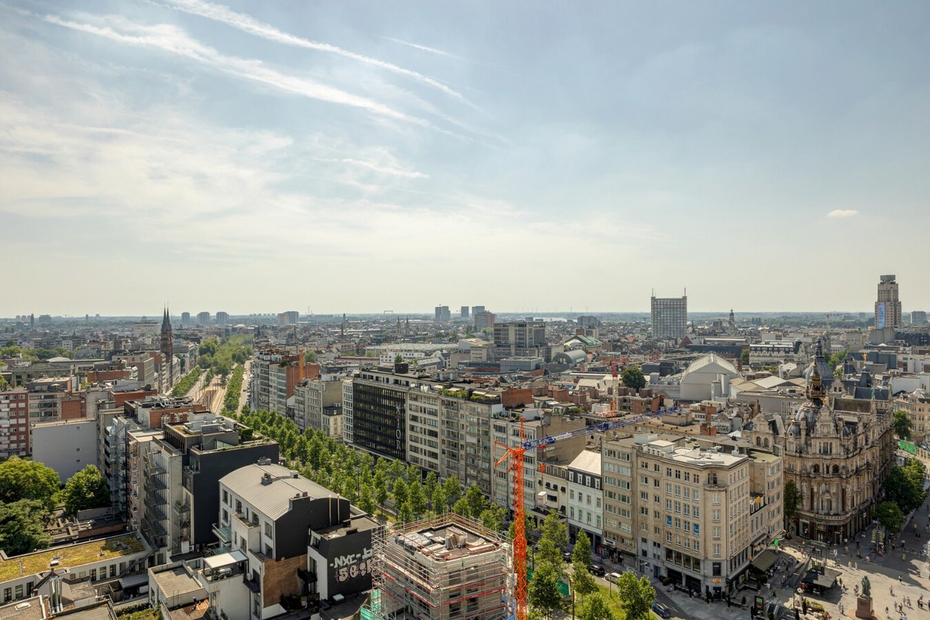 Exclusief wonen in Antwerp Tower | Luxueus appt. met 3 slpk en 2 terrassen! 