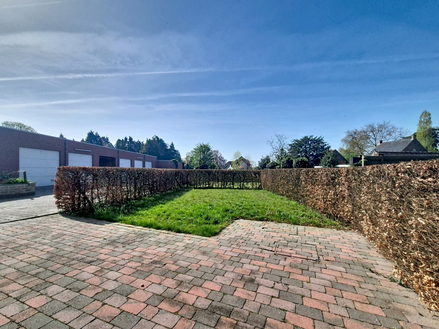 Gelijkvloers appartement met 1 slpk en garage 