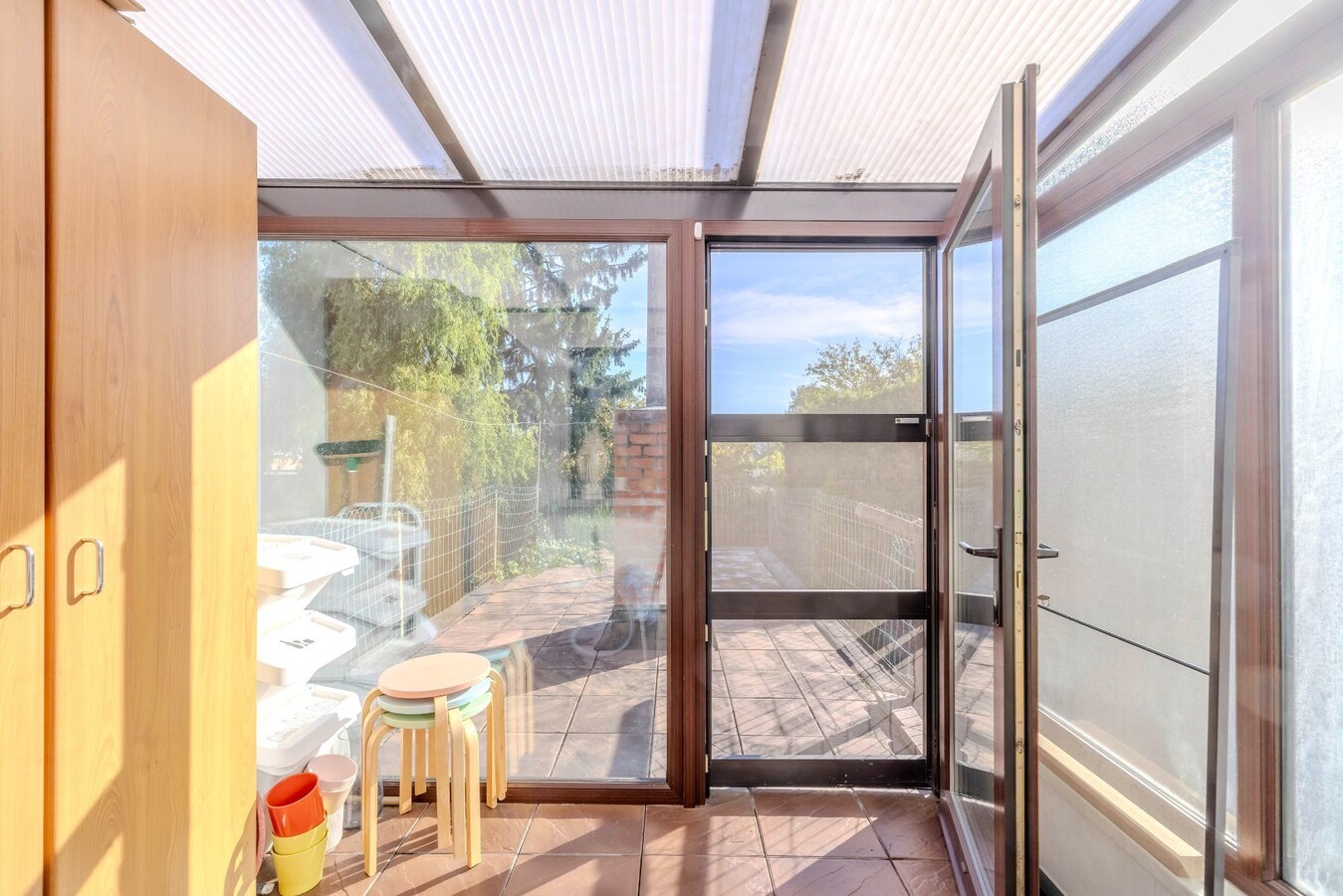 Goed gelegen gezinswoning met tuin en 3 slpks 