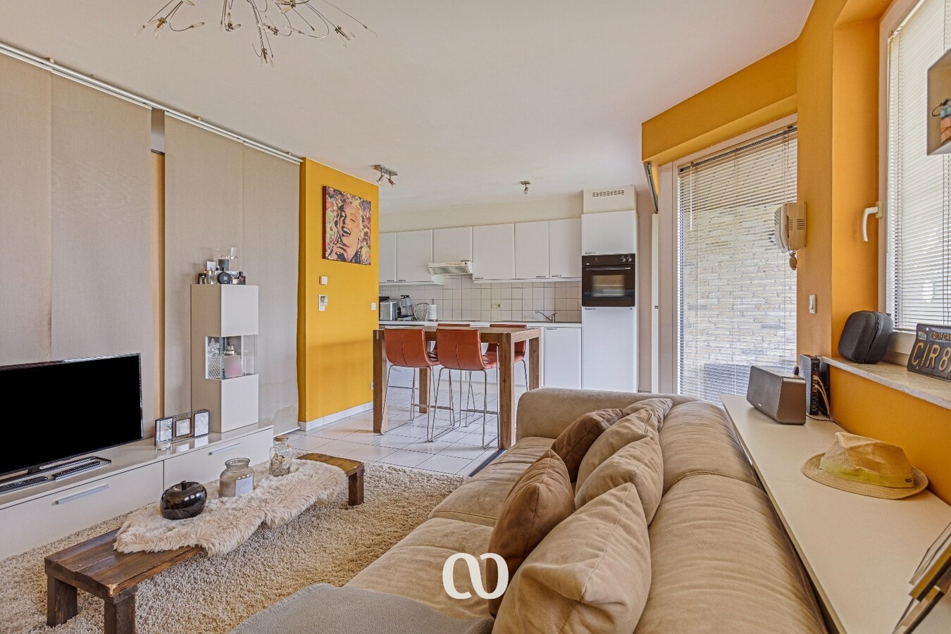 Gezellig appartement met mooie tuin in Oudenaarde 