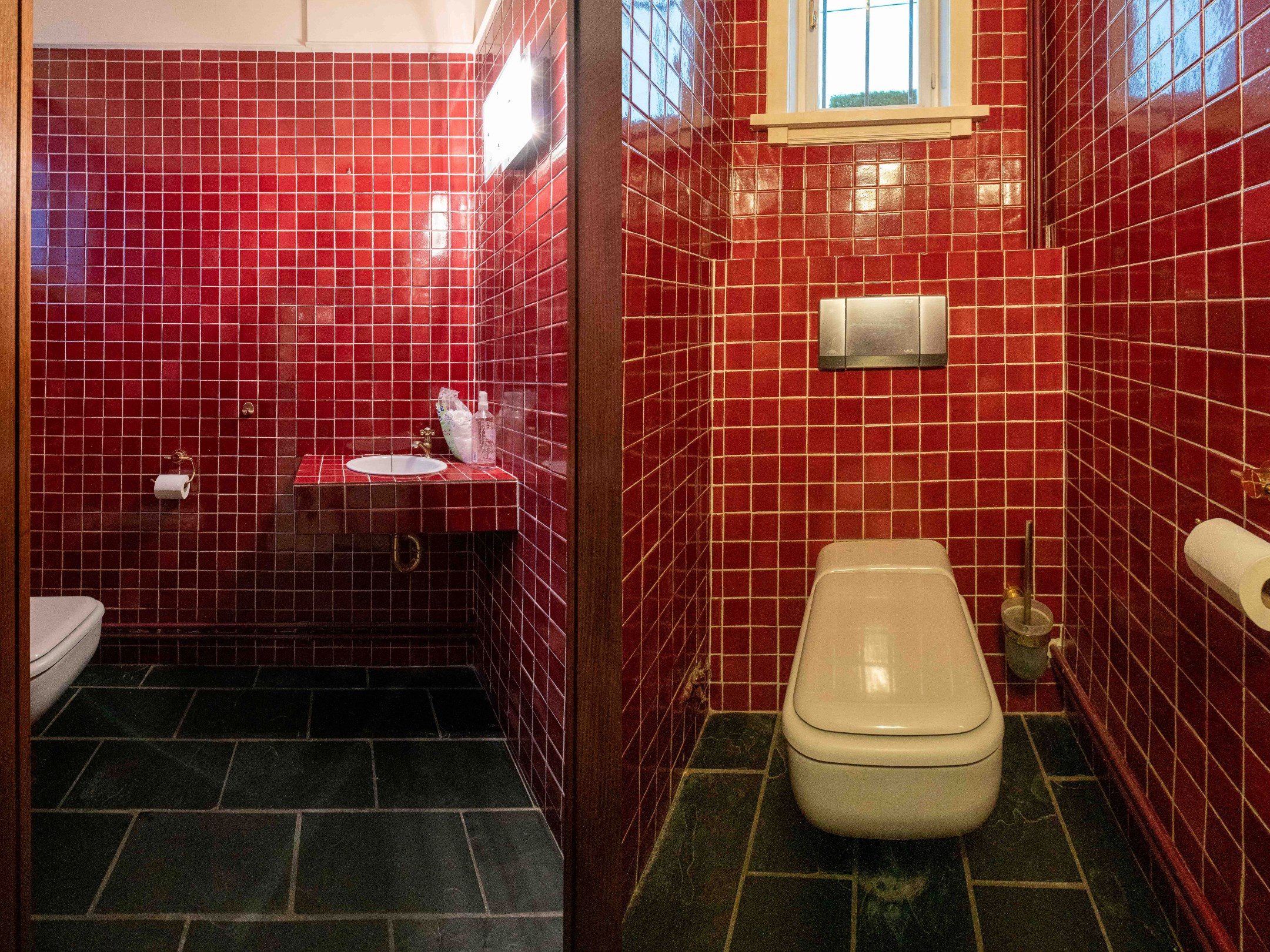 Villa met dubbele garage verscholen in het groen 