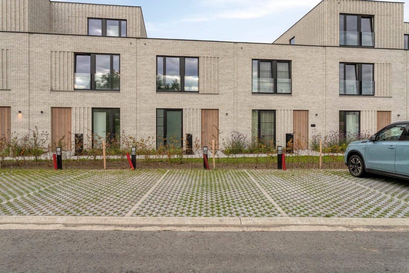 Te huur: ruime nieuwbouwwoning met 3 slaapkamers nabij het centrum van Oudenaarde 